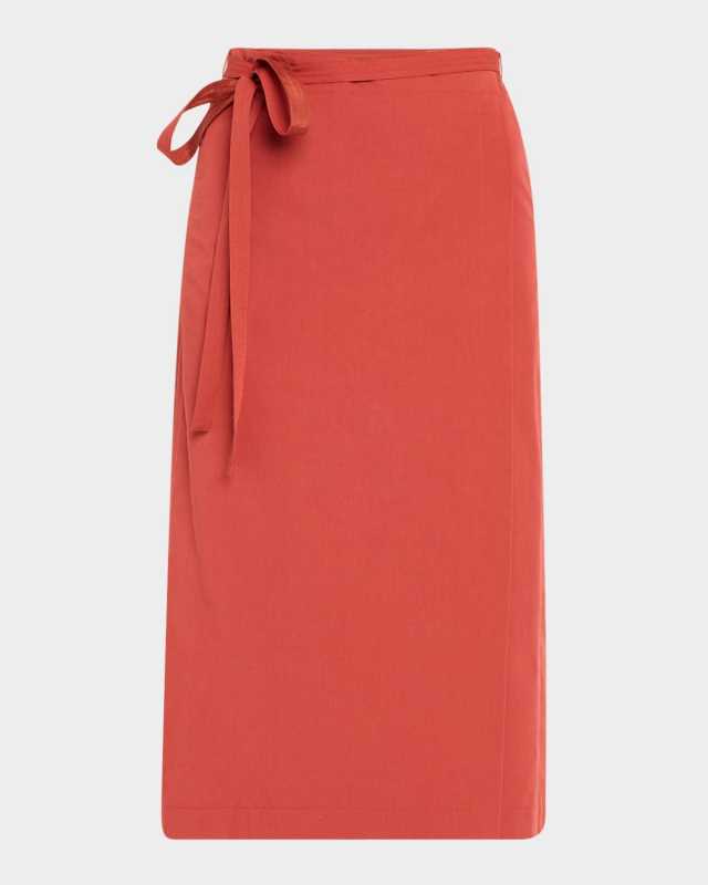 Straight Wrap Skirt
